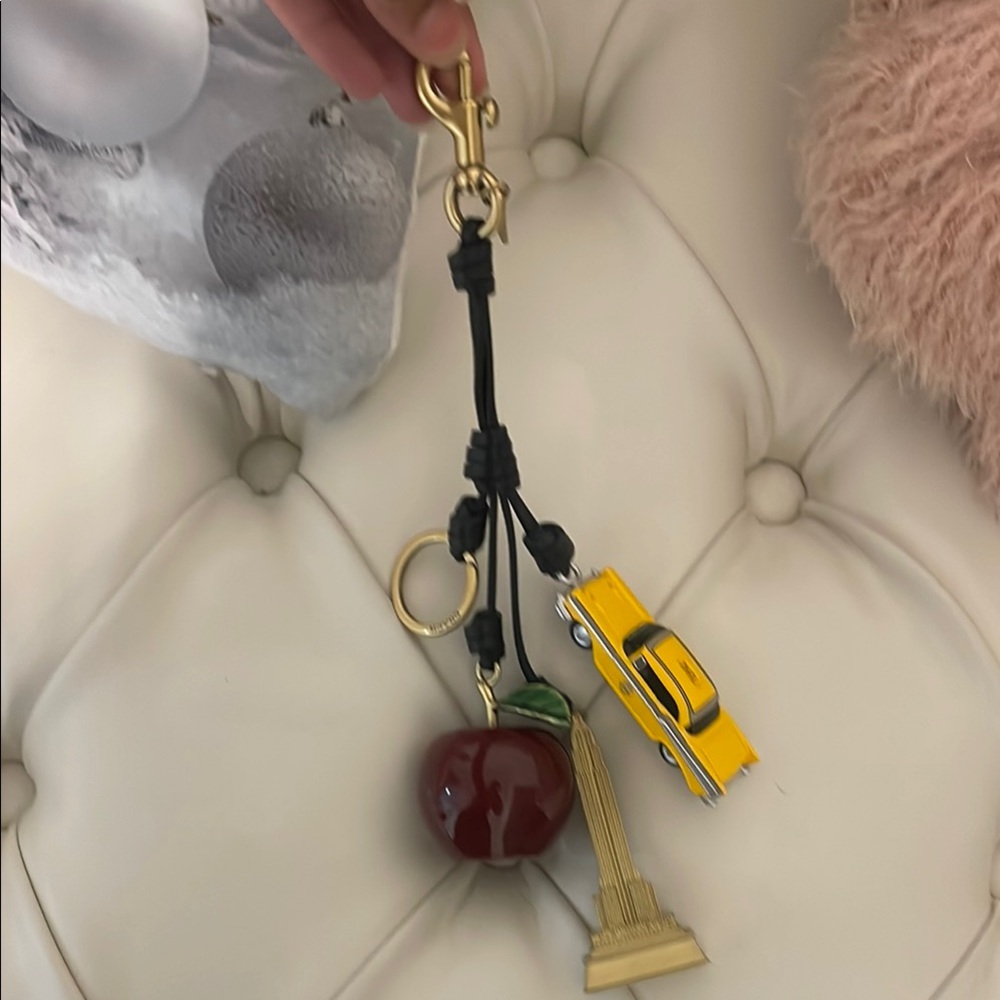 Coach Bag Charm New York